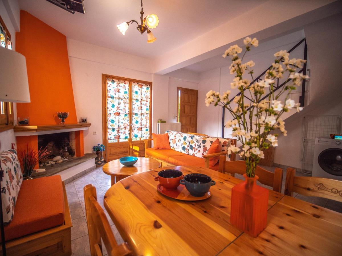 Orange House For Big Families In Damouchari - Delicious Houses Exterior foto